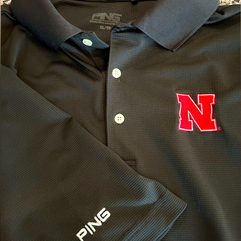 Ping Nebraska Cornhusker Golf Polo XL